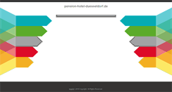 Desktop Screenshot of pension-hotel-duesseldorf.de